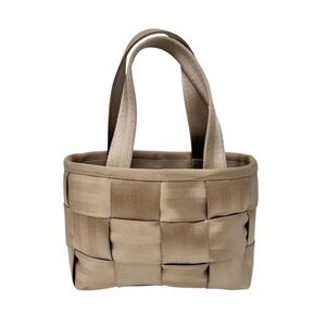 Harveys Small Tan Seatbelt Bag Classic Neutral Durable Lined Handbag